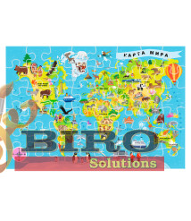 TF Puzzle "100 Educational - World Map"(ru)